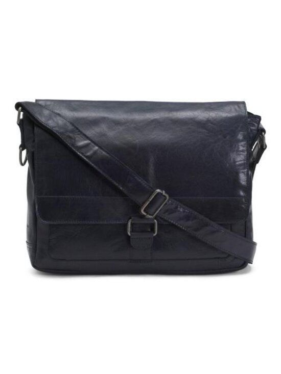 Jack Georges Other - JACK GEORGES Buffalo Leather Voyager Hand Stained Full Size Messenger Bag